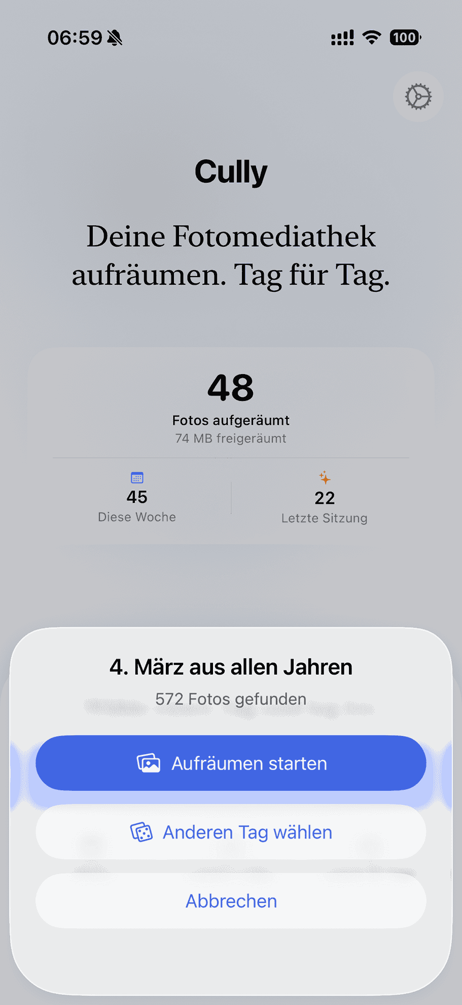 Cully Date Selection